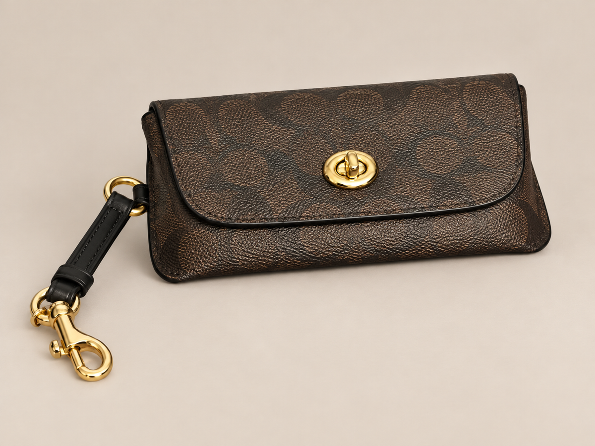 Coach Sunglasses Case Wristlet NWT