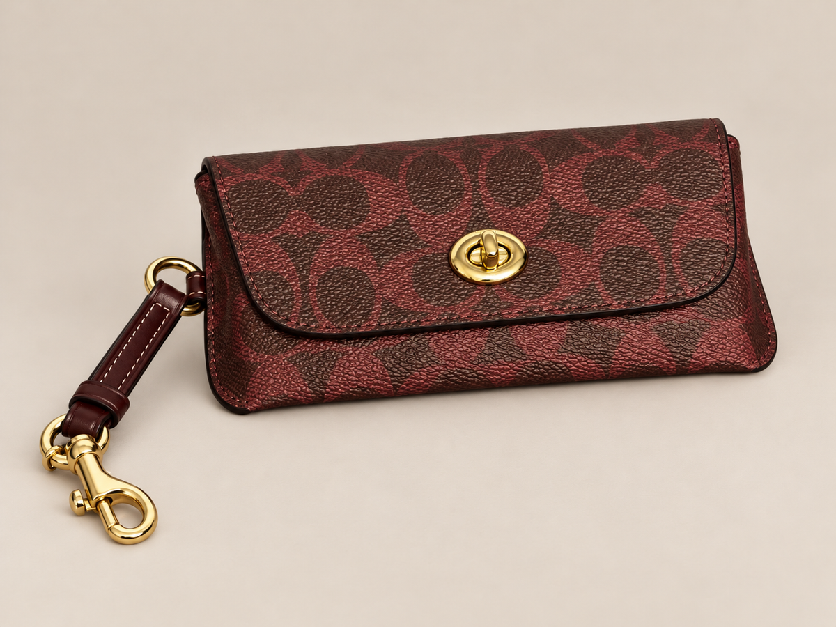 Coach Sunglasses Case Wristlet NWT