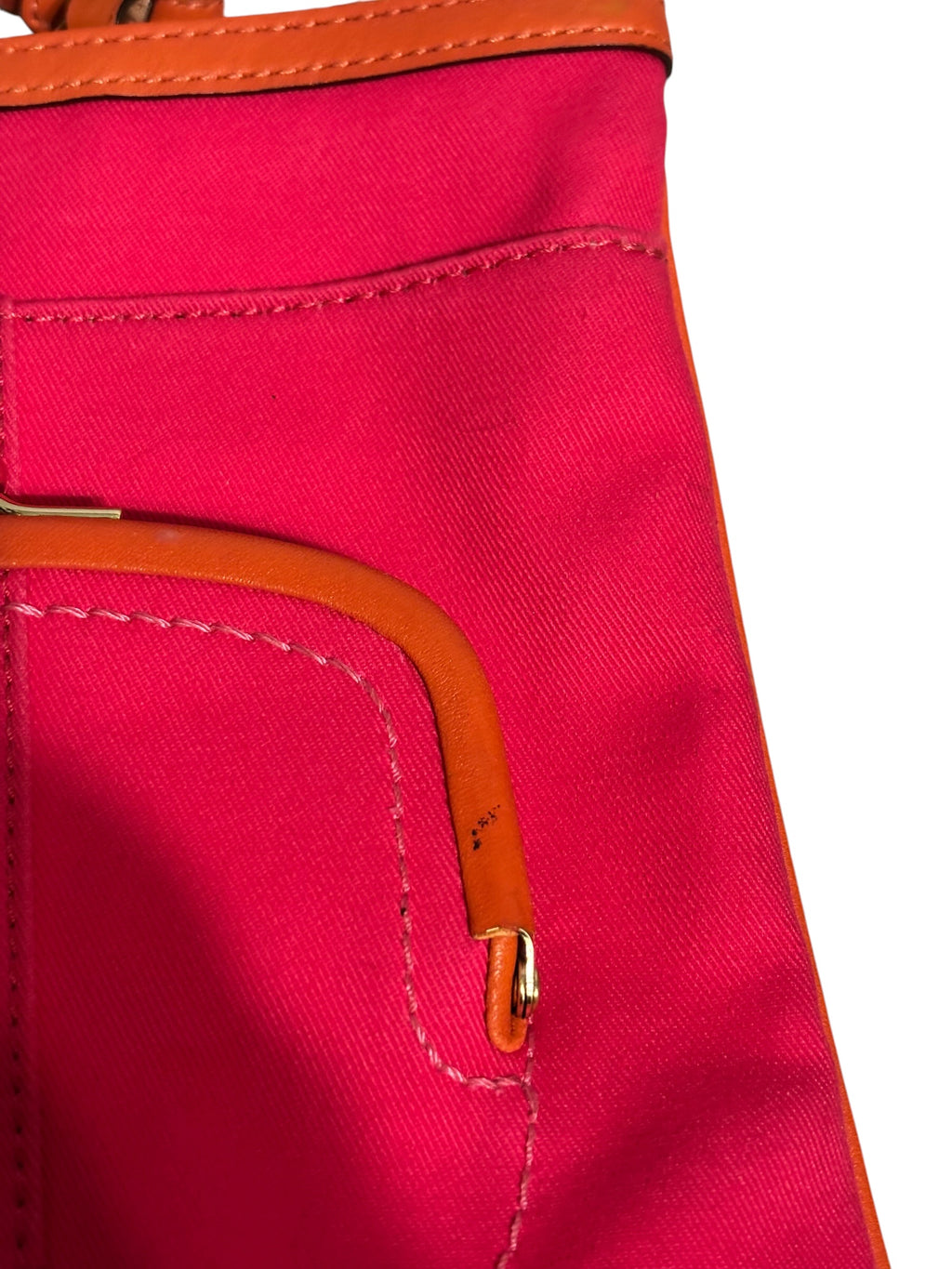 Coach Bonnie Cashin Kisslock Crossbody – Pink/Coral Graphic Print – NWT