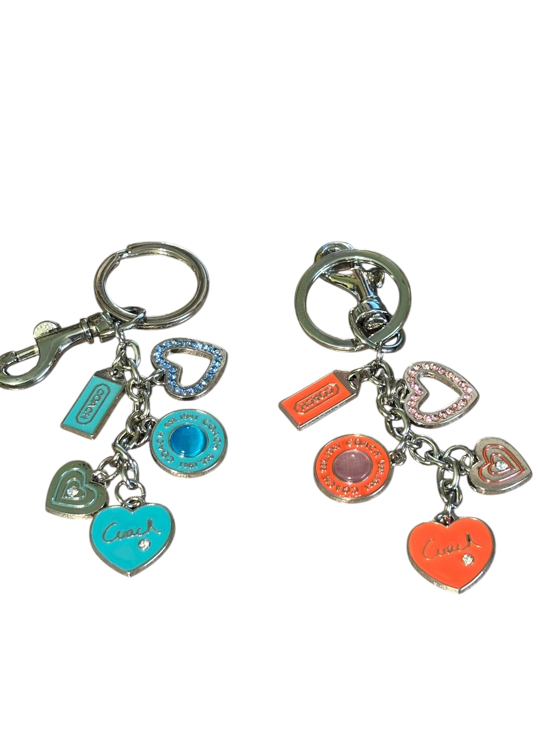 Colorful Heart Charm Mix – Multi Charm Bag Accessory
