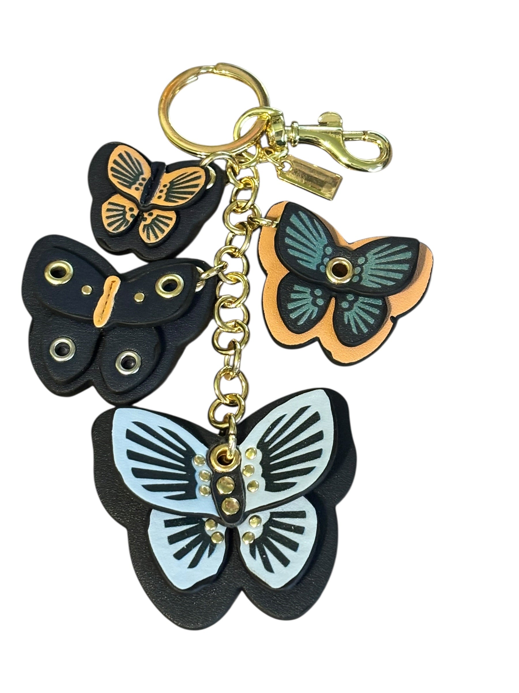 Butterfly Charm Mix – Layered Statement Bag Charm