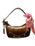 Vintage Coach Soho Hobo – Brown Leather – 2003