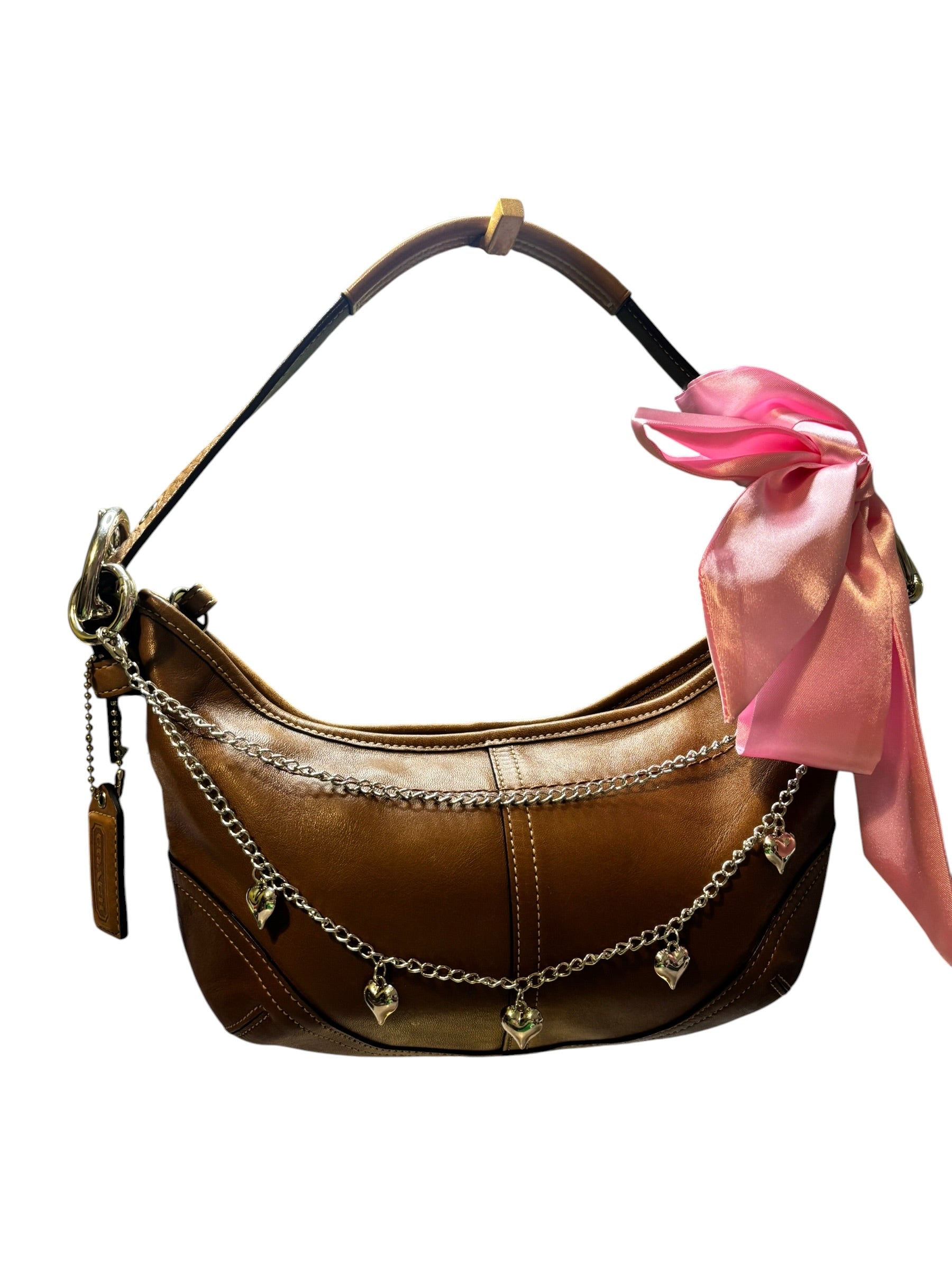 Vintage Coach Soho Hobo – Brown Leather – 2003