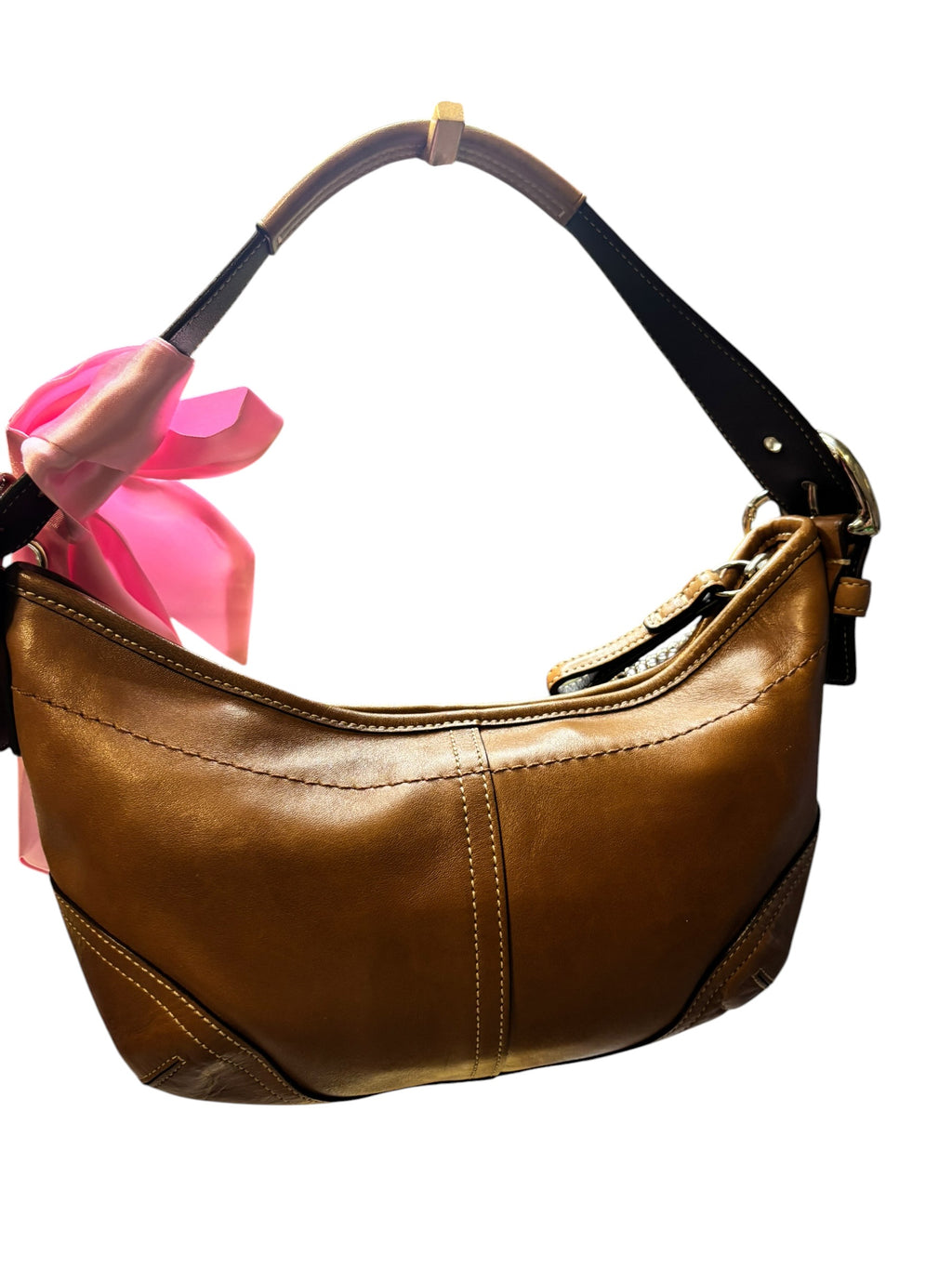 Vintage Coach Soho Hobo – Brown Leather – 2003