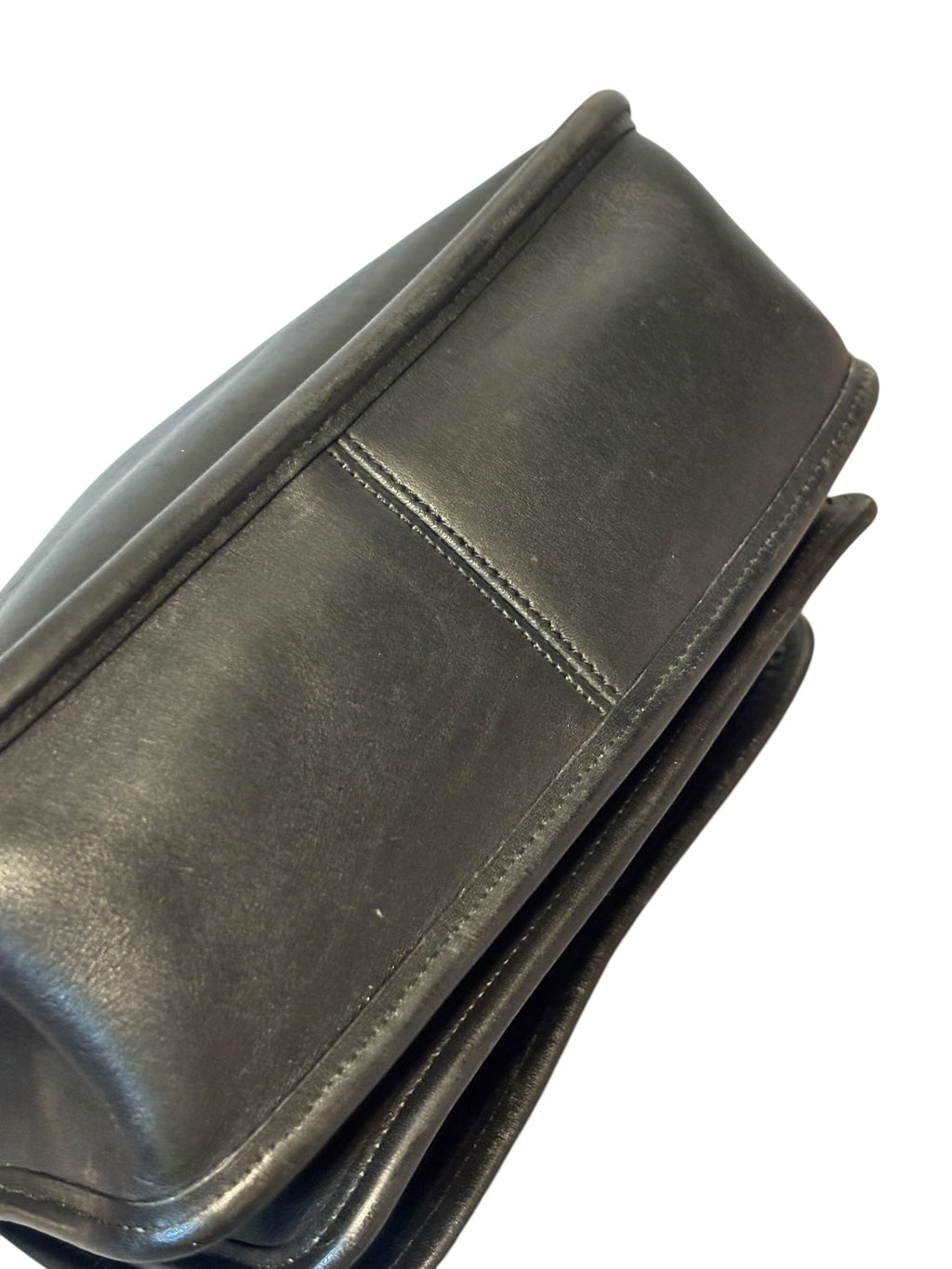 Coach Vintage Rambler 9061 Black Leather Crossbody Bag 2003