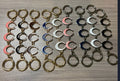 Moon Purse Chain Extenders in Gold and Silver Tone with Color Accents