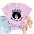 Just A Girl Who Loves Books T-shirt